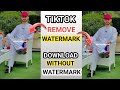 How to remove tiktok watermark  tiktok watermark kaise hataye 