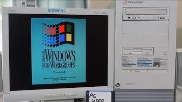 Using a Windows 3.1 computer from 1994