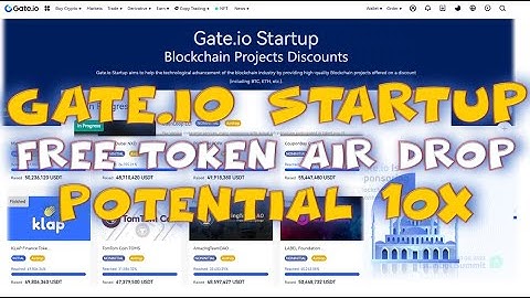 Gate IO Start-Up - Potential 10x Earnings from Free Airdrop Tokens, Learn How (Tagalog)