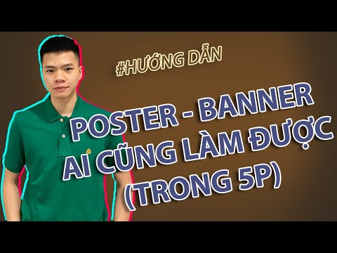 Hướng dẫn làm banner - poster online trong 5 phút bằng (template.net) | Quý Tộc