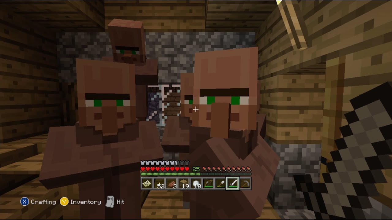 Minecraft Xbox 360 Edition Part 4 - The Wacky Villagers - YouTube