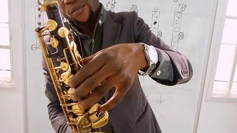 HOW TO PLAY ALL THE 12KEYS ON THE SAXOPHONE. #saxophone #saxlesson #saxkeys #howtoplaysaxophone