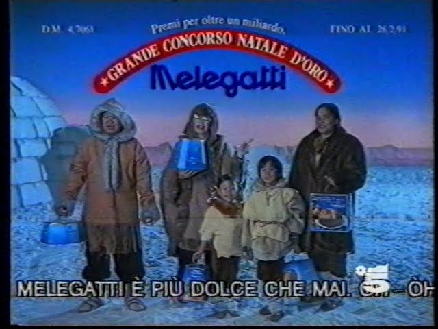 Canale 5 - 25 Novembre 1990 - Sequenza spot (HD 720p50)