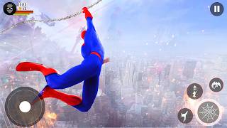 Spider Rope Hero Flying Man - Android Gameplay screenshot 5