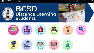 Walkthrough of New BCSD Distance Learning Website