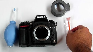 Nikon D600 sensor cleaning