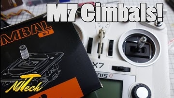 M7 Gimbal installation guide! FrSky Taranis Q X7 Upgrade!