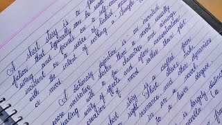 How I Improve my Cursive handwriting with ballpoint pen | Copperplate calligraphy screenshot 2
