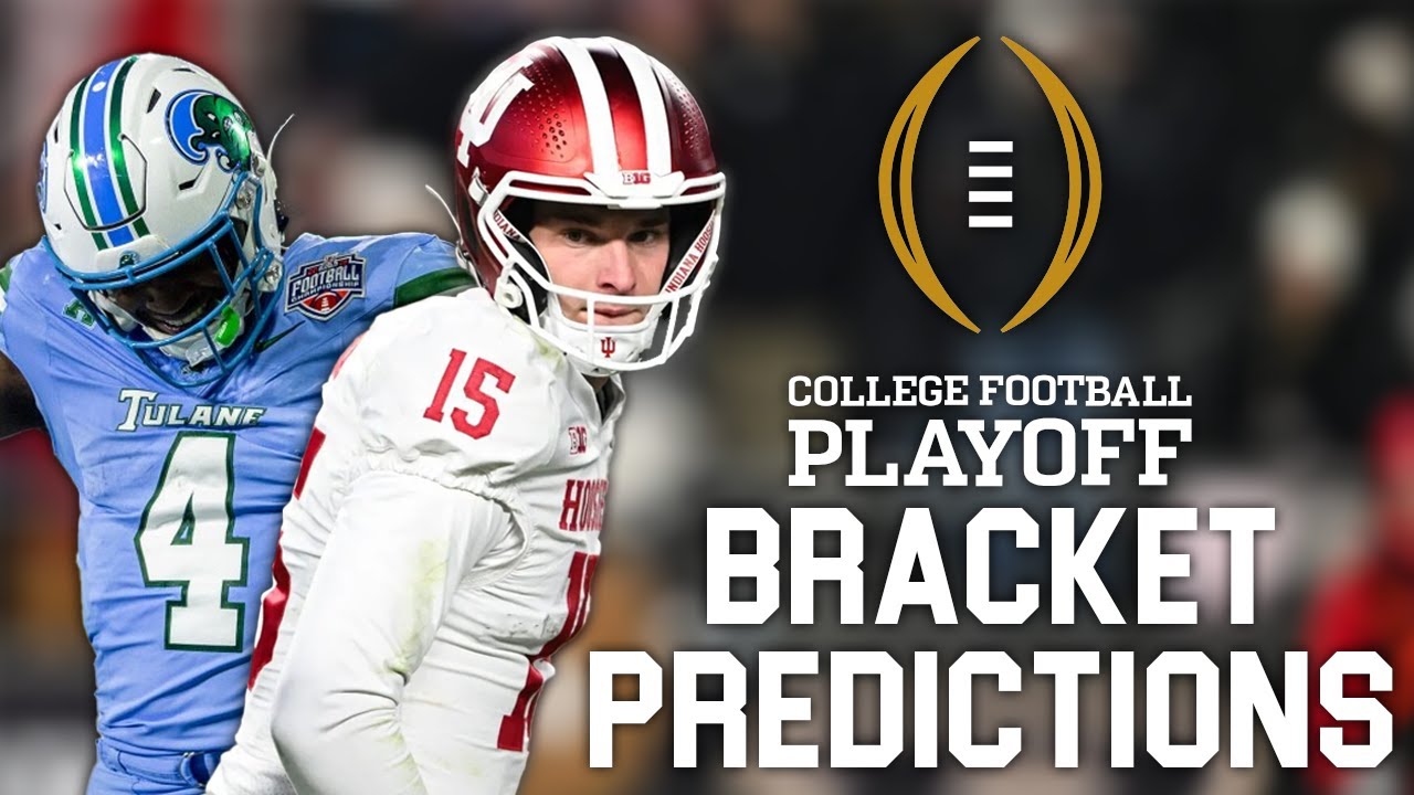 2025 College Football Playoff Bracket Predictions | Who's In? - YouTube