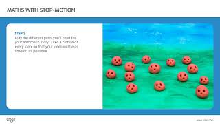 Lesson plan maths with stop-motion screenshot 2