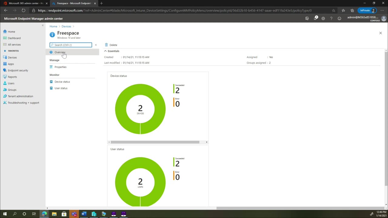 Running Power Shell Scripts from Microsoft Endpoint Manager - YouTube