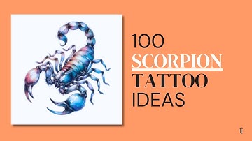 100 Scorpion Tattoo Design Ideas