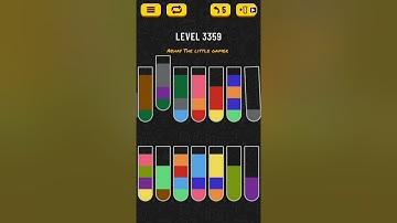 Water sort puzzle level 3359