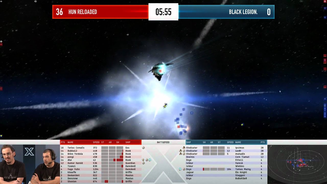 EVE Online - AT10 Day 7 Match 2 - HUN Reloaded vs Black Legion.