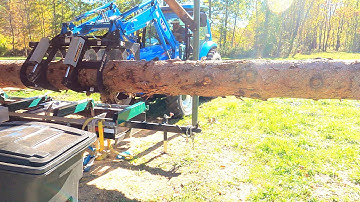 Log way longer than the sawmill.