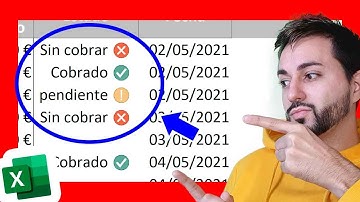 ❌🔔✅ Conjunto de Iconos y TEXTO - Cómo aplicar Formato Condicional a Texto | Curso Básico Excel 2022