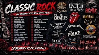 Relaxing Classic Rock Love Songs ❤️ Bon Jovi, FireHouse, Scorpions, ACDC, Pink Floyd & The Beatles 🌌 screenshot 1