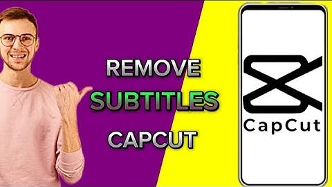 How to Remove Subtitles from any video on CAPCUT