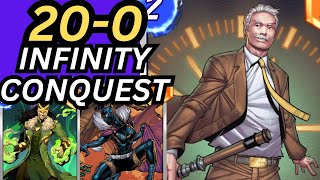 100% Win Rate In INFINITY CONQUEST - Best Marvel Snap Decks