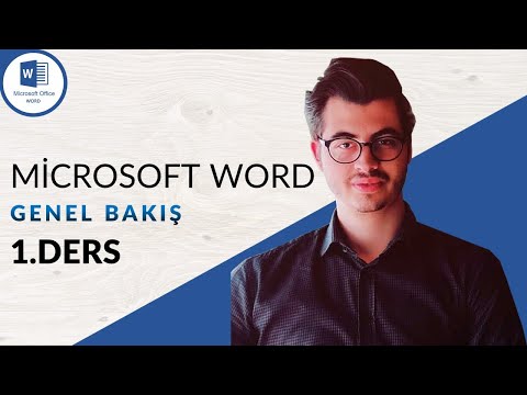 Microsoft Word Genel Bakış 1.Ders