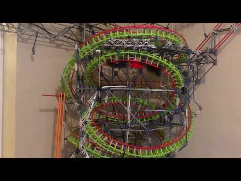 Massive Knex Roller Coaster - YouTube