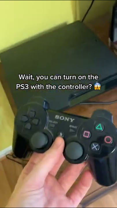 Ever Turn On The PS3 Like This?