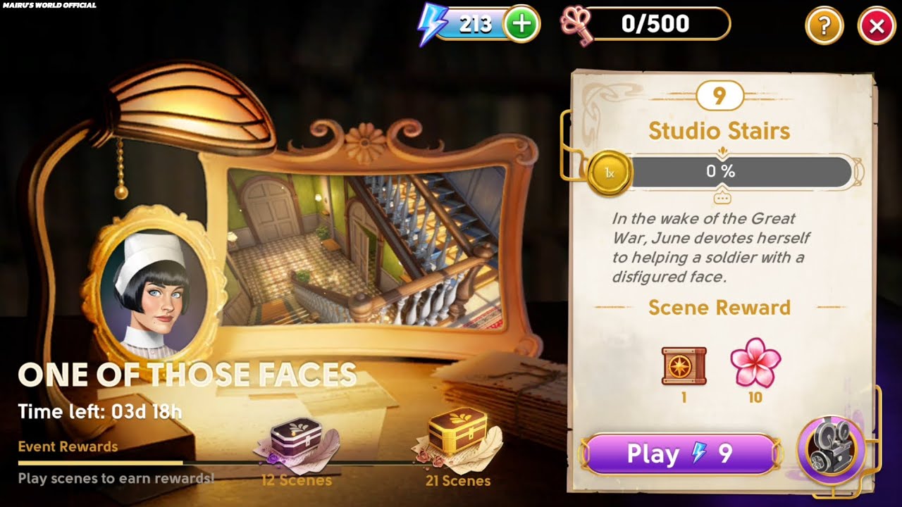 June's Journey Secrets 32 Scene 9 Studio Stairs Silhouette Mode [4K UHD ...