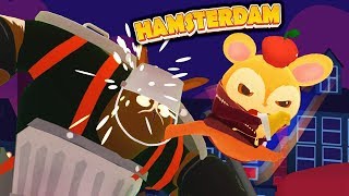 БОЕВОЙ ХОМЯК против ЗЛЫХ ЗАЙЦЕВ! Приключения Кунг-Фу Хомяка в игре Hamsterdam