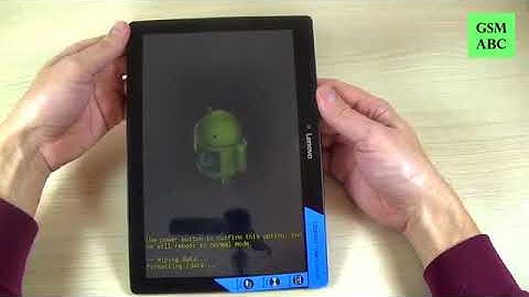 HARD RESET Lenovo TAB 2 A10 30   How to   Tips and Tricks