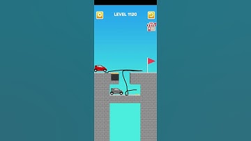 Draw Bridge puzzle level 1120 #game #gameplay #gaming #games #drawing #story1 #trending#shorts#short