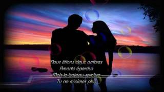 ♥Charles Aznavour - Tu ne m'aimes plus (Lyrics)♥ chords