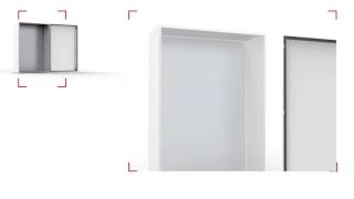 Door hinges 180° - MMH MMHS