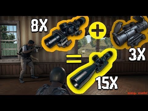 Download How to conver 3x and 8x scope into 15x scope Pubg Mobile!