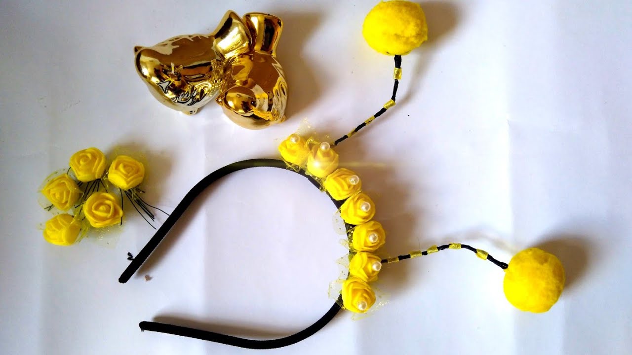 tiara tema abelhinha super fácil de fazer ...