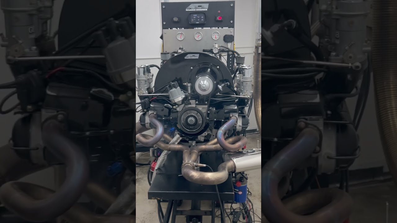 Aircooled VW Engine Fan Explodes At 7000rpm Shorts Vw Explosion Dyno