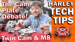 Harley Cam Plate Tech  The M8 TC Cam Plate Debate  S&S Cycle  Kevin Baxter  Pro Twin Performance