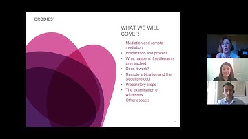 Remote mediation and arbitration