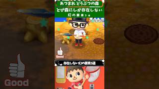 とびだせどうぶつの森にしか存在しない幻の要素3選