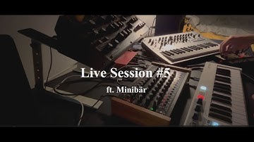 House Live Session #-5  ft. Model D - Minilogue - Volca Key - MFB Tanzbär