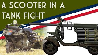 That Time France Mounted an AntiTank Cannon on a Scooter… | Vespa TAP 56 & 59