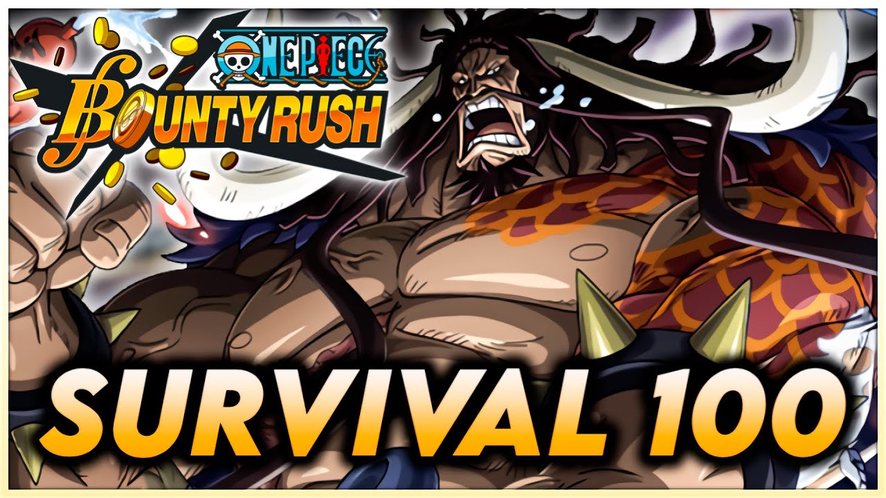 A Pure Beast Kaido One Piece Bounty Rush Survival 100 Gameplay Youtube