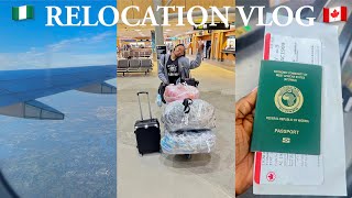 RELOCATION VLOG;TRAVEL DAY +going through COTONOU AIRPORT and this HAPPENED