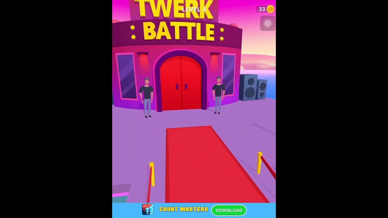 my every first win in twerk race 3D 
