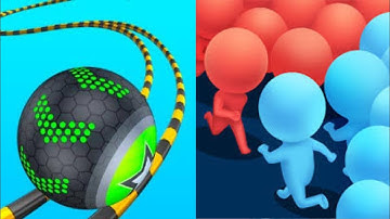 Going Balls vs Count Master - All Levels Gameplay !! Android, iOS Gameplay @wanwangaming77