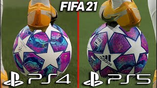 FIFA 21 PS5 vs PS4 Graphics and Gameplay Comparison