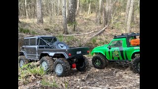 UMG 6X6 vs TRX4 Sport trail run