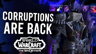 CORRUPTIONS Are BACK In 11.1.5! Returning Void Powers On PTR | The War Within