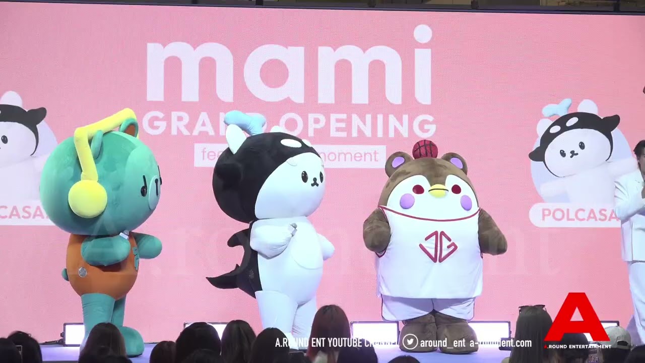 “POLCASAN - GUINZLY - PERMPOON” มอบความสุขความน่ารักในงาน mami GRAND OPENING - the feel-good moment