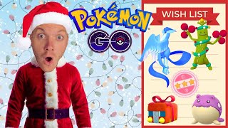 🔥HOLIDAY COSTUME SHINY HUNT &amp; ZEKROM RAIDS✨ Pokémon GO LIVE! 🔴