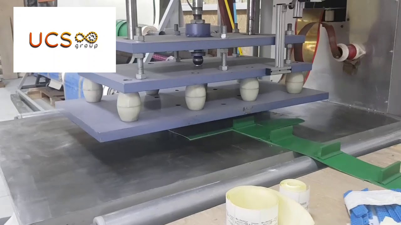 Конвейерная лента. Присоединение поперечного пвх профиля. Habasit. Chiorino. Optibelt. Contitech.